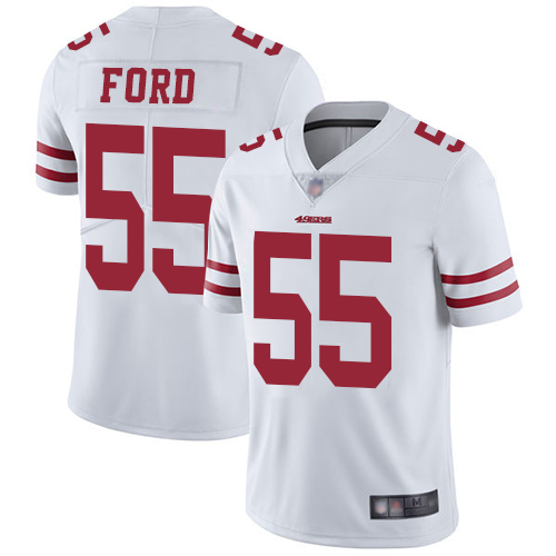 San Francisco 49ers Limited White Men Dee Ford Road NFL Jersey #55 Vapor Untouchable